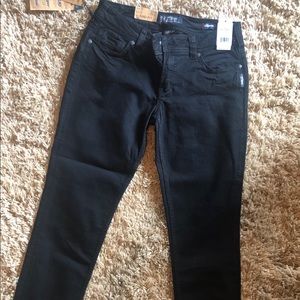 NWT! Silver Jeans Suki Mid Skinny Jeans - black